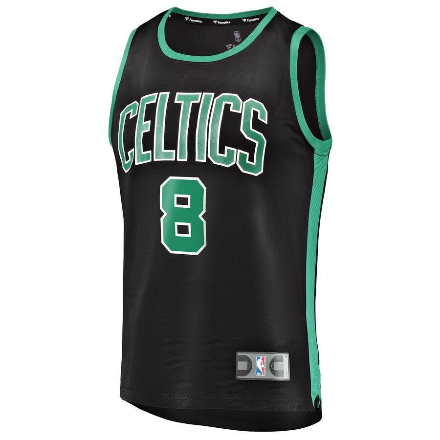 Kemba Walker Boston Celtics Fast Break Replica Player Jersey Black – Statement Edition