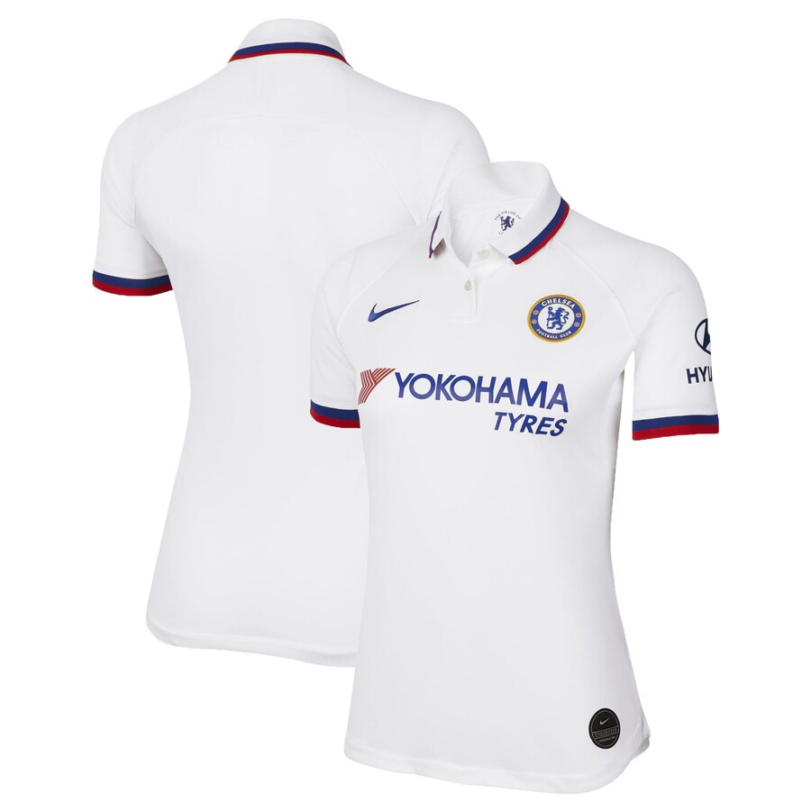 Chelsea Women's 2019/20 Away Replica Breathe Stadium Jersey – White