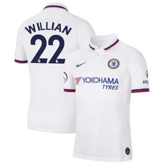 Willian Borges da Silva Chelsea 2019/20 Away Replica Breathe Stadium Player Jersey – White