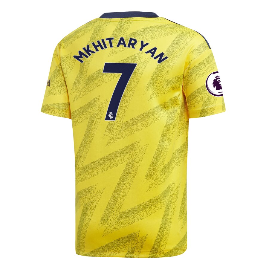 Henrikh Mkhitaryan Arsenal Youth 2019/20 Away Replica Player Jersey – Yellow