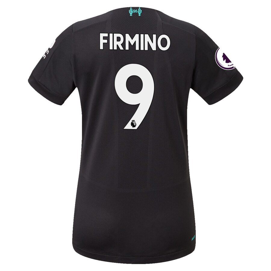 Roberto Firmino Liverpool Women's 2019/20 Third Replica Player Jersey - Black