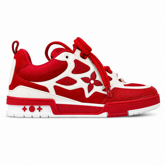 Skate Sneaker Red White