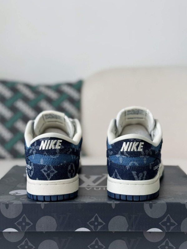 x Nike Dunk Low Sneaker Blue Denim