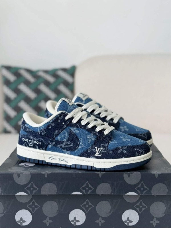 x Nike Dunk Low Sneaker Blue Denim