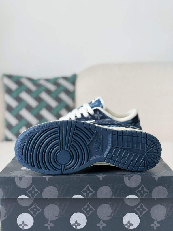 x Nike Dunk Low Sneaker Blue Denim
