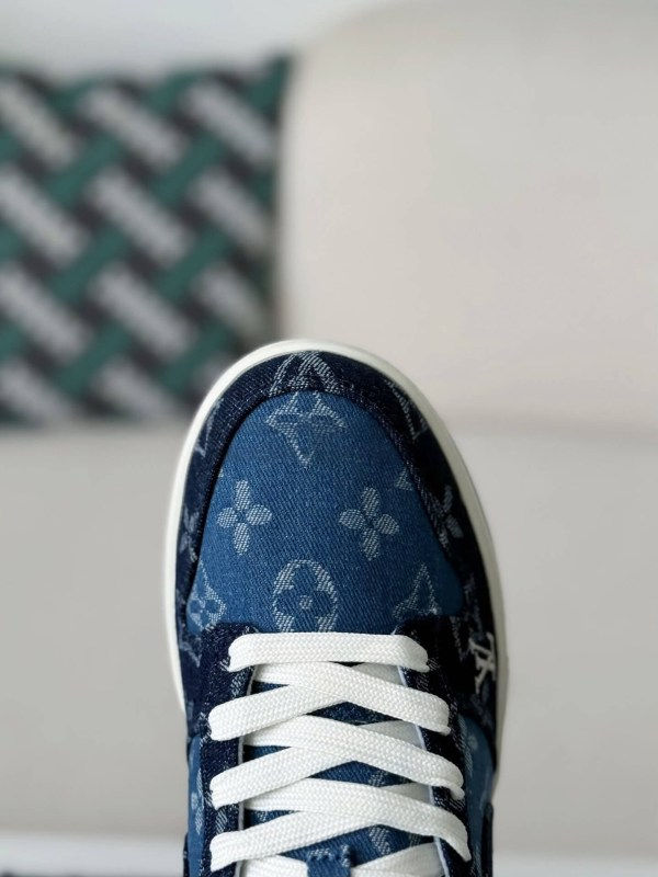 x Nike Dunk Low Sneaker Blue Denim
