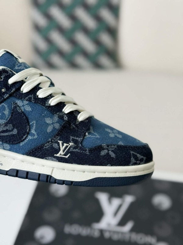 x Nike Dunk Low Sneaker Blue Denim