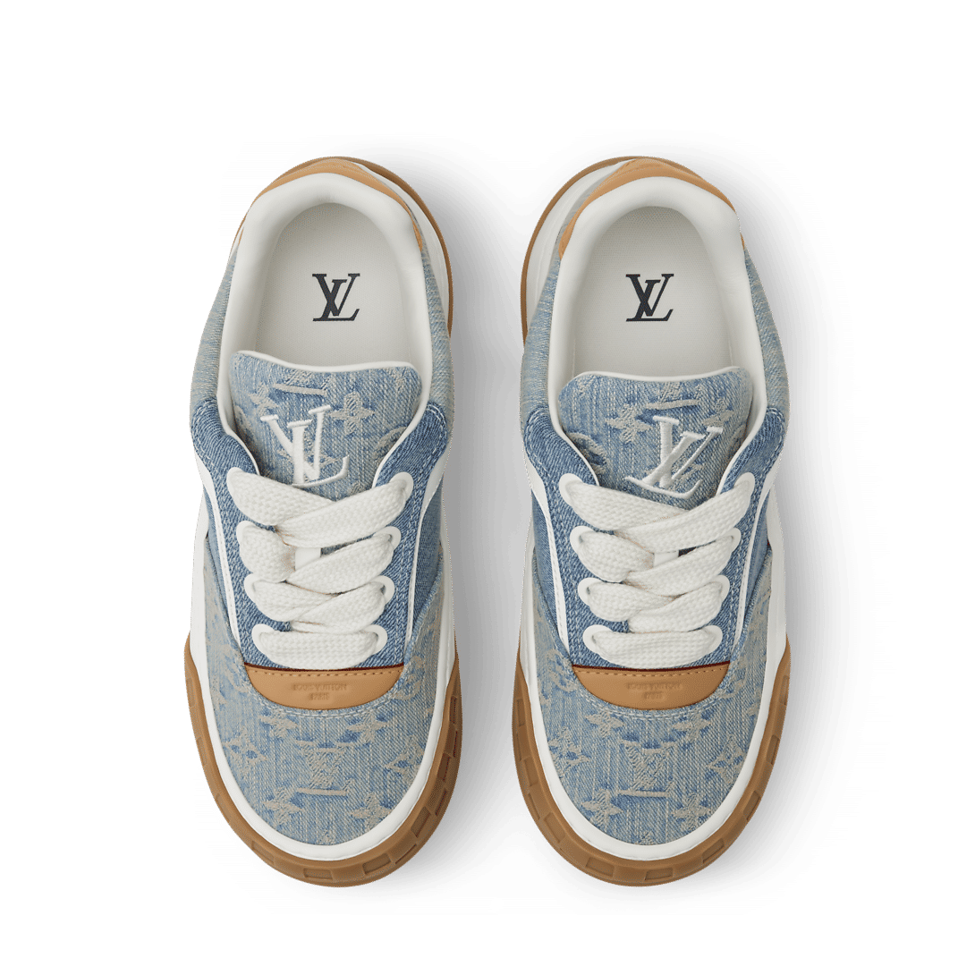 Tilted Sneaker Blue Denim