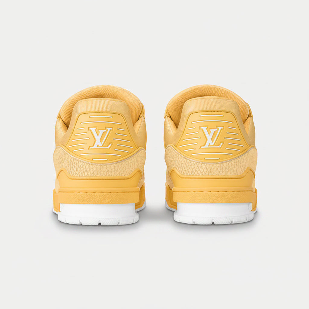 Trainer Grained Calf Leather Pastel Yellow