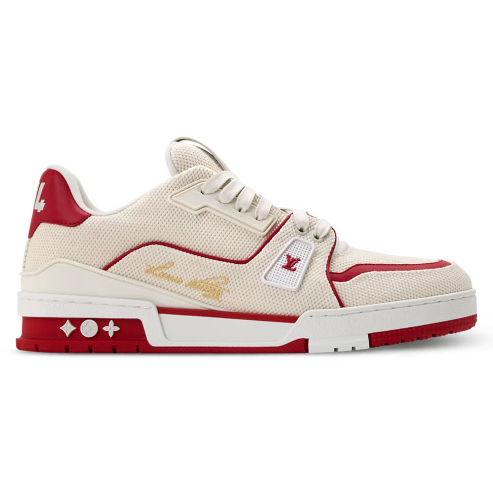 Trainer Red Canvas