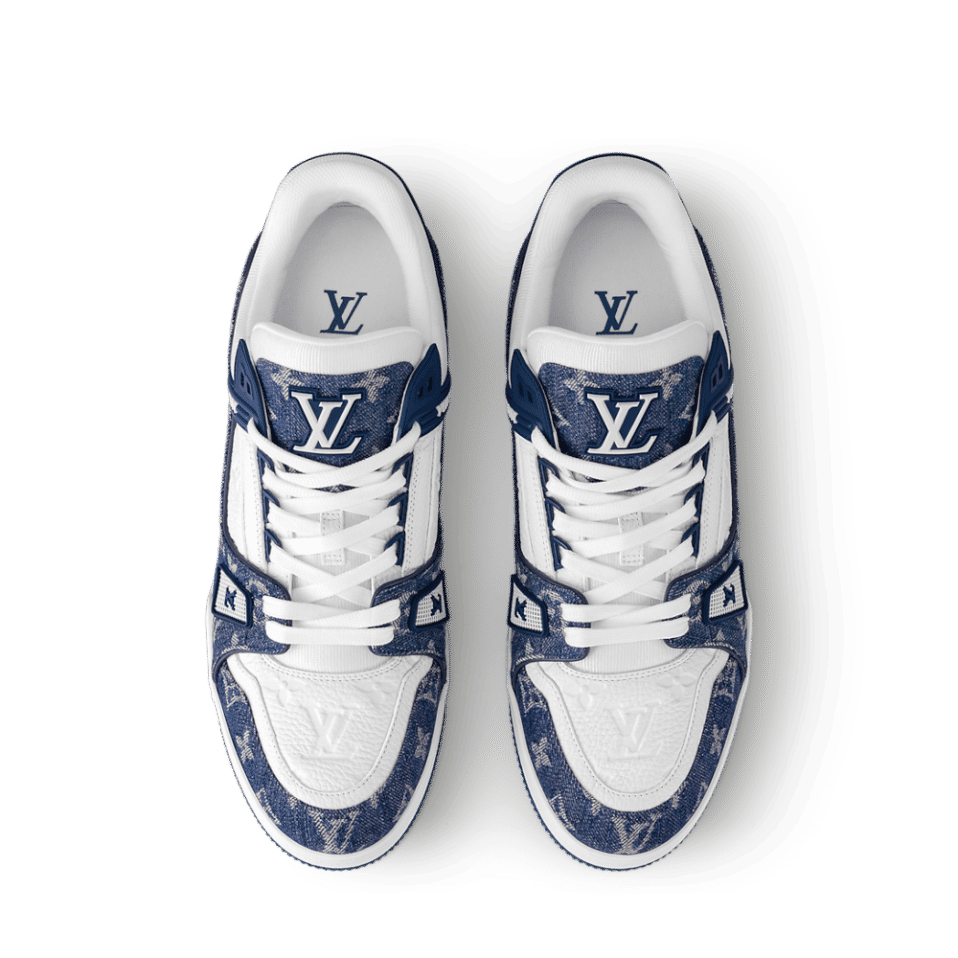 Trainer Sneaker â€˜Denim Monogram Blueâ€™