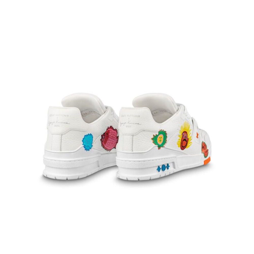 x Yayoi Kusama Trainer â€œWhite Printâ€