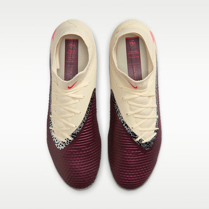 Phantom 6 High Academy Multi-Ground Soccer Cleats Unisex Burgundy Crush