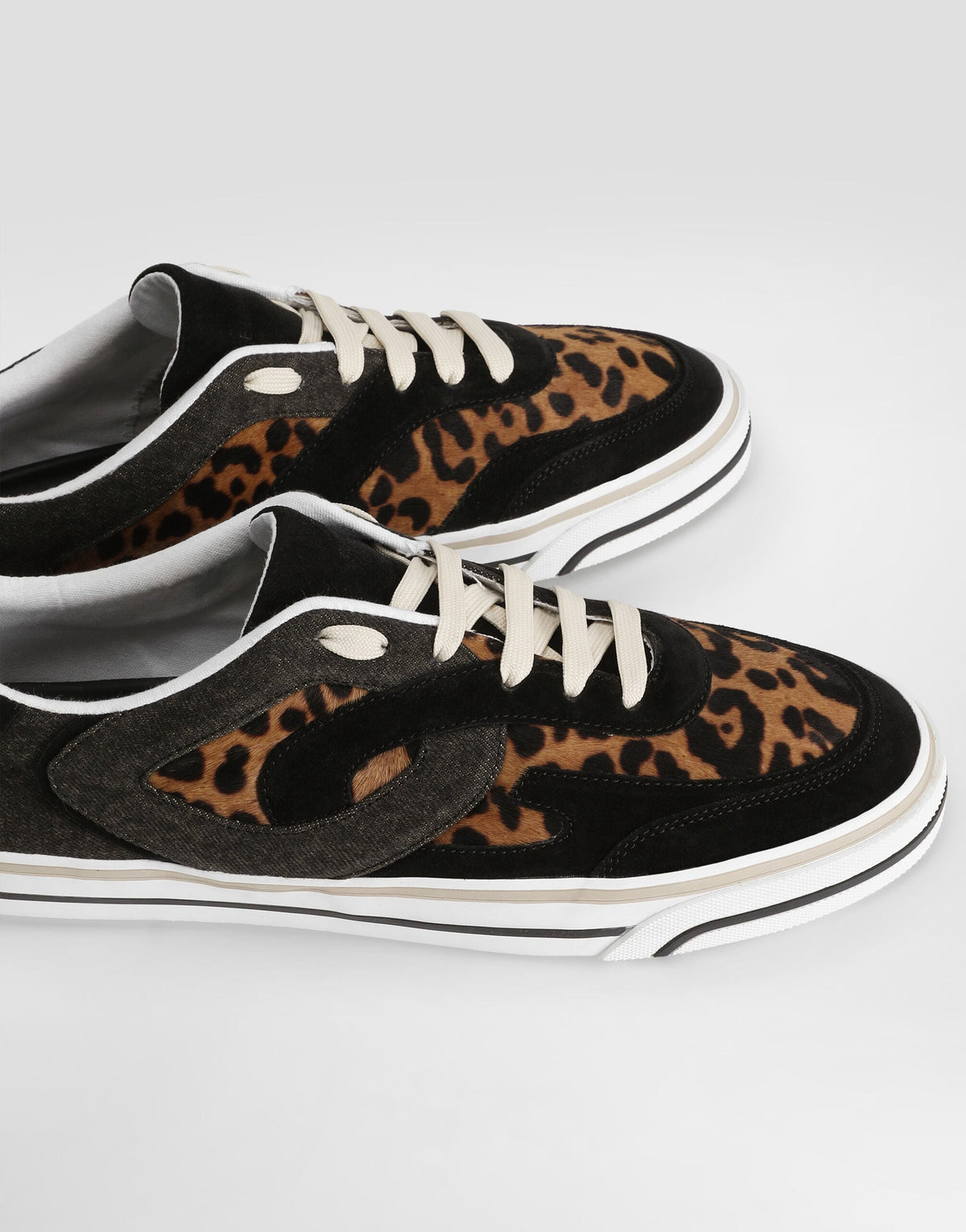 Leo-Print Pony DG Sailing Sneakers Print 38.5