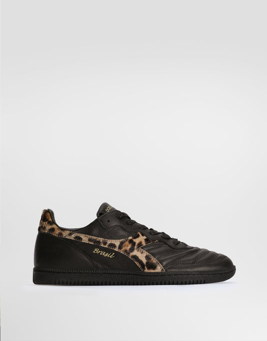 Calfskin Sneakers with TPU Outsole and Leather Insole Multicolor