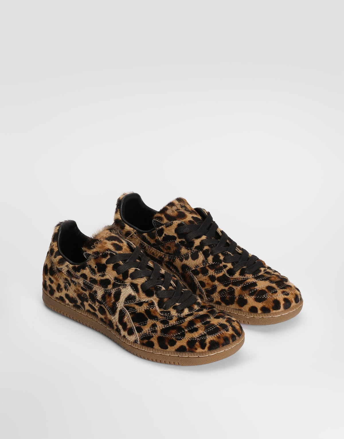 Pony Leo Men's Lace-Up Sneakers Leopard Multicolor
