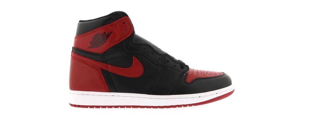 AJ1 Retro Basketball Shoes Bred "Banned" (2016)