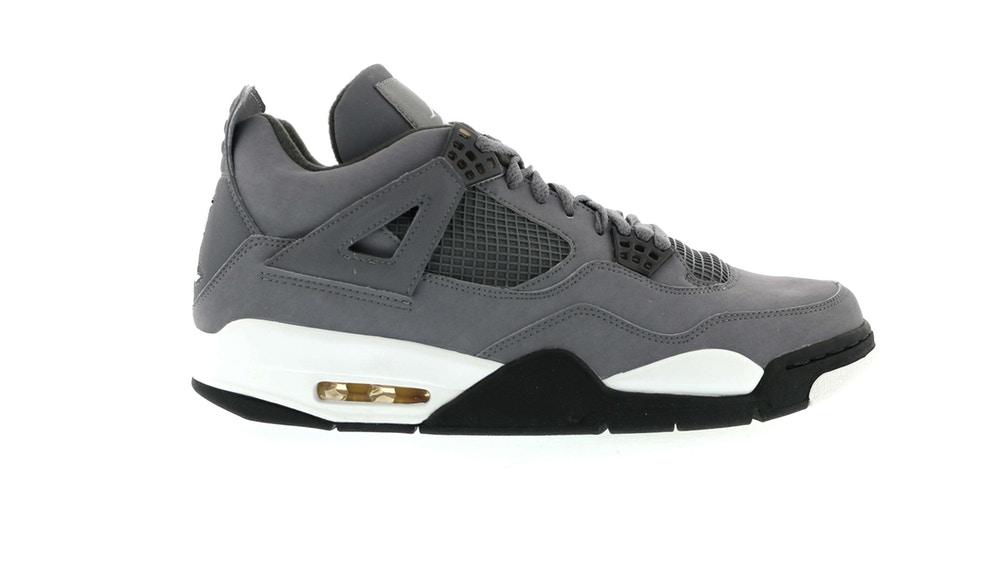 AJ4 Retro Basketball Shoes Cool Grey