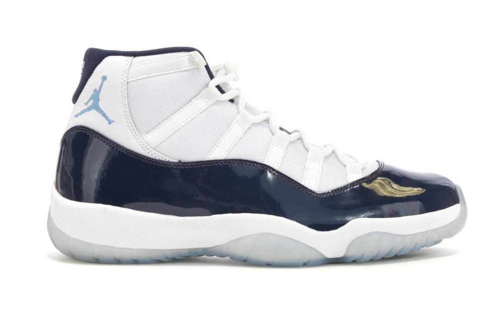 AJ11 Retro Basketball Shoes UNC Win Like 82