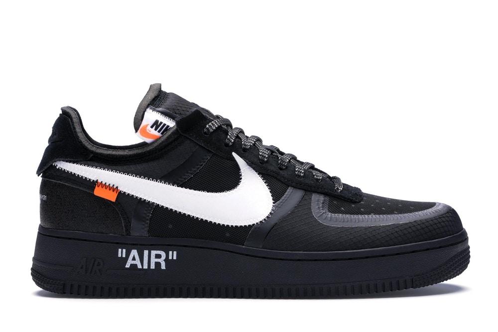 AF 1 Low Black White