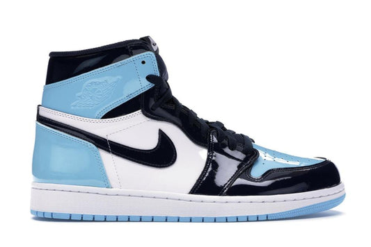 1 Retro Basketball Shoes High UNC Patent