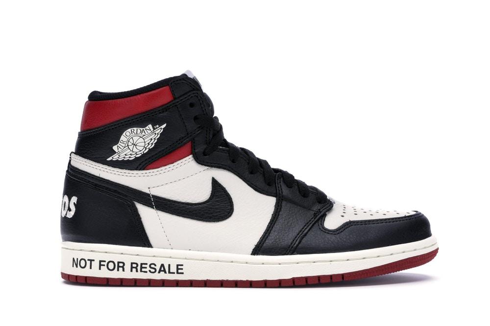 AJ1 Retro Basketball Shoes High "Not for Resale" Varsity Red