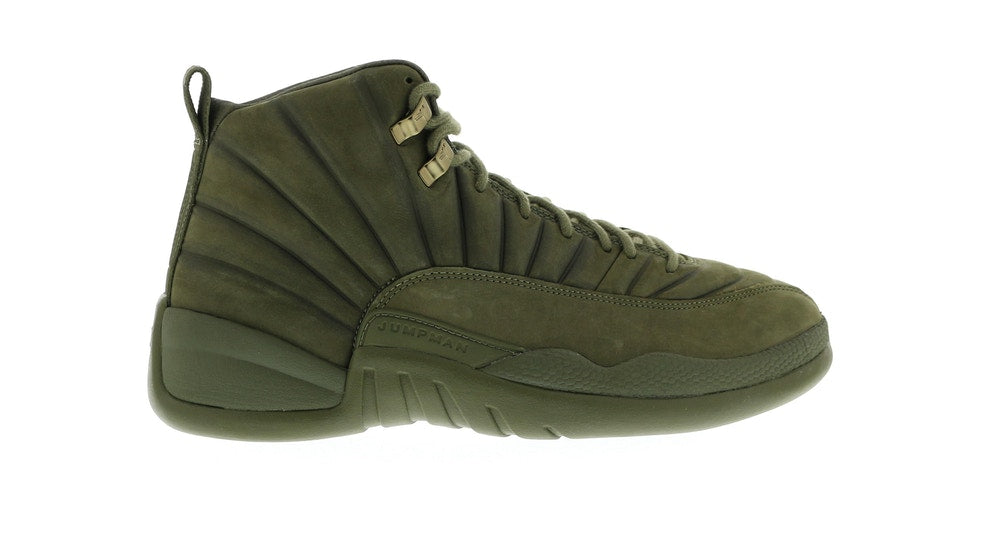 12 Retro Basketball Shoes PSNY Olive