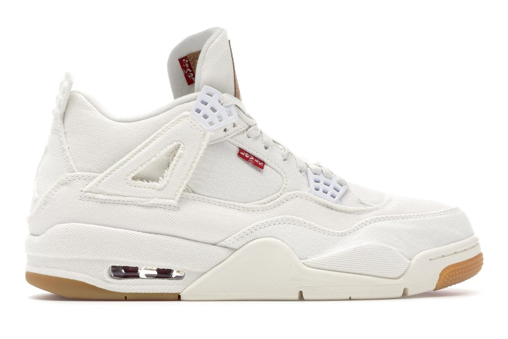 4 Retro Basketball Shoes Levi's White