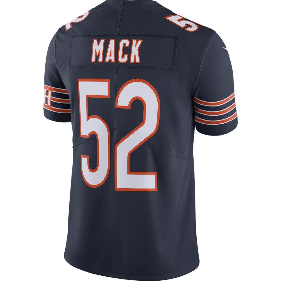 Men's Chicago Bears Khalil Mack White 2019 100th Season Alternate Classic Limited Jersey