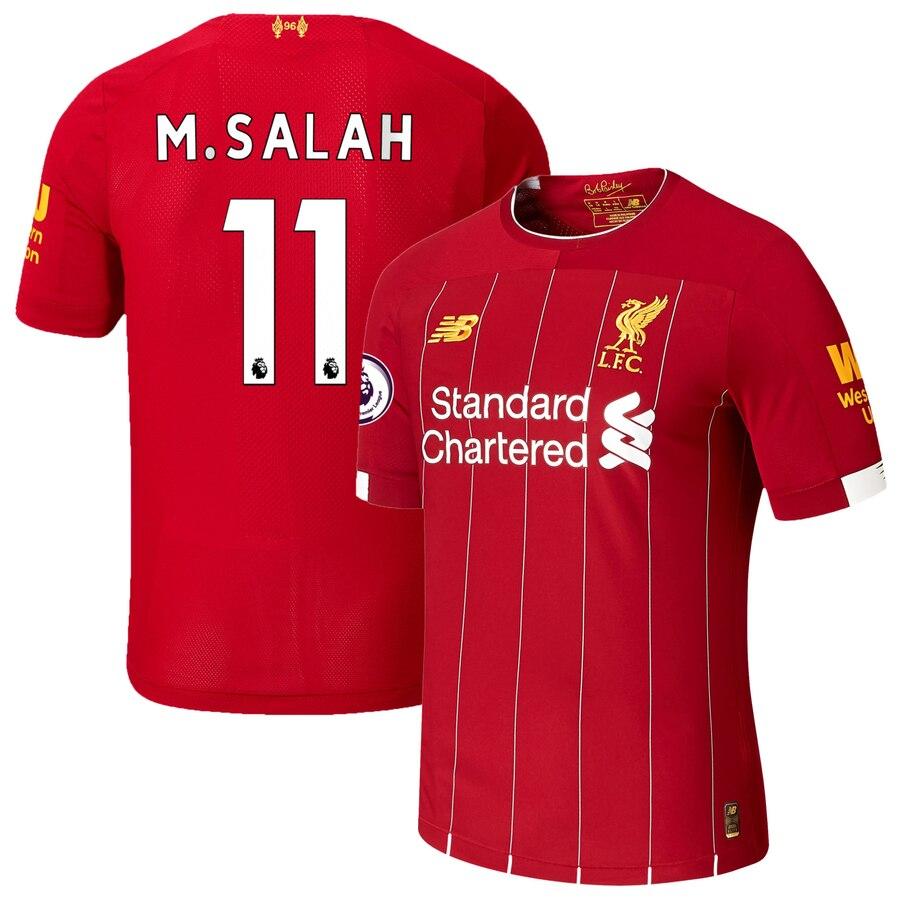 Mohamed Salah Liverpool 2019/20 Home Player Jersey – Red